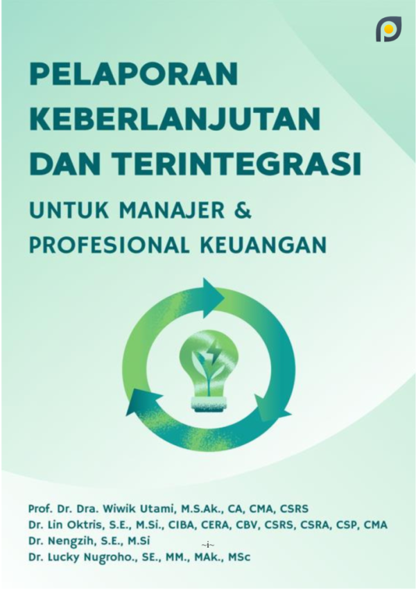 isbn lin kover Pelaporan Keberlanjutan dan Terintegrasi untuk Manajer & Profesional Keuangan